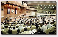 Cuban Parliament Meeting